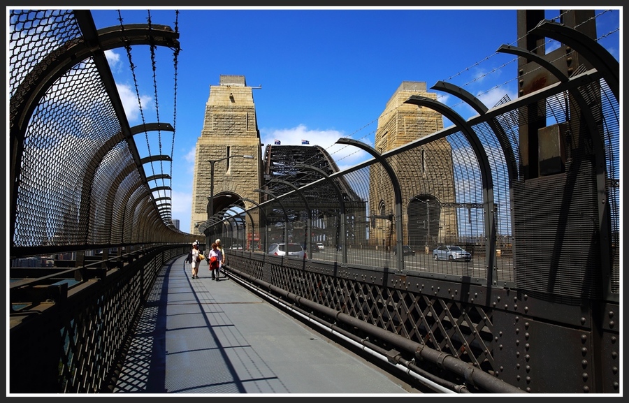 【悉尼海港大铁桥摄影图片】澳洲悉尼风光旅游