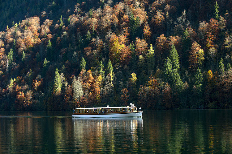 【14德国-水光潋滟国王湖摄影图片】德国:国王