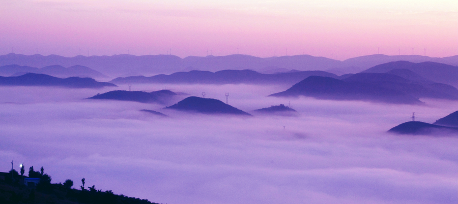 【雾里看山,山里看雾摄影图片】生态摄影