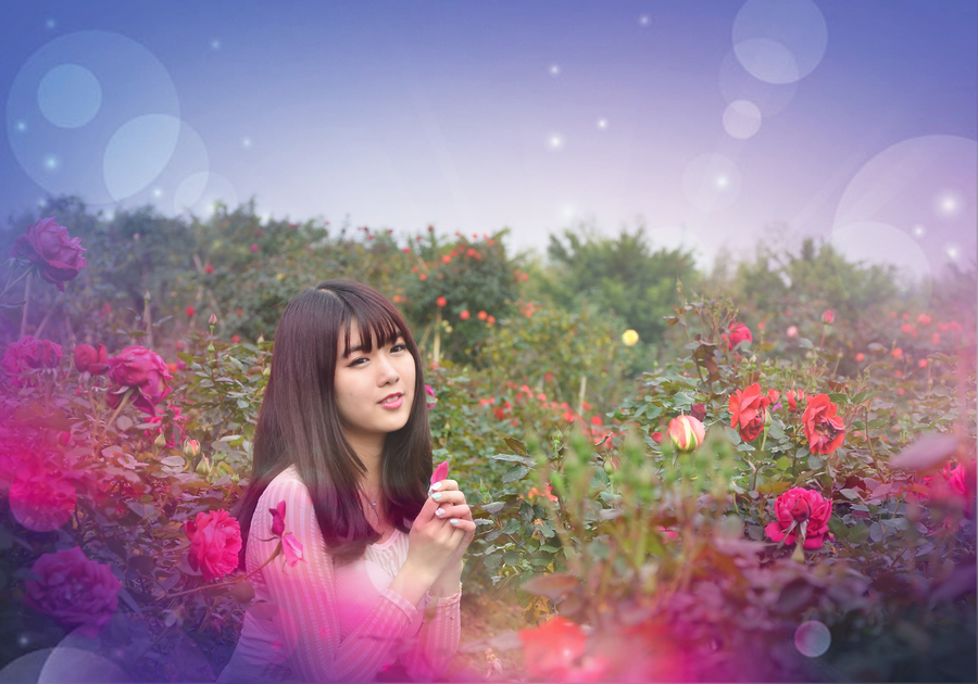 【午后阳光 -神木文化园外拍作业之美女篇(二)