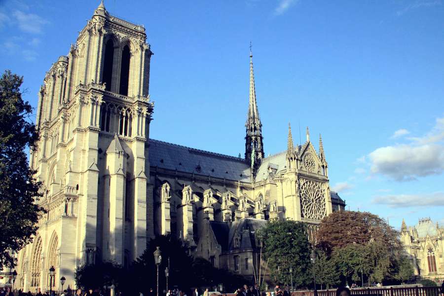 【巴黎圣母院摄影图片】法国巴黎风光旅游摄影