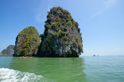 泰国割喉岛泛舟