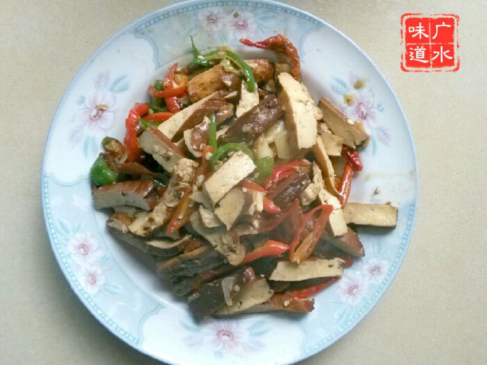 广水美食--《野山椒炒香干》