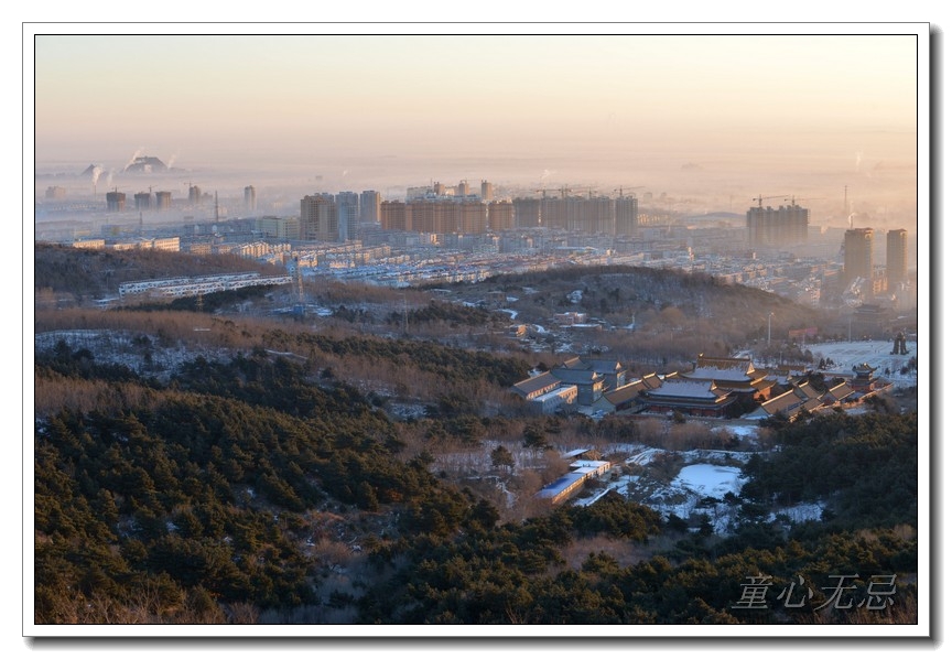 冬日晨光瑞雪兵山摄影图片】辽宁铁岭调兵山风