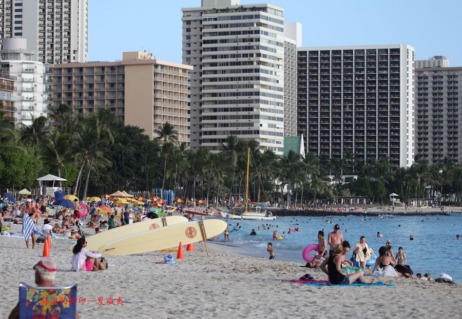 【海滩(4)-美国夏威夷欧胡岛摄影系列之四摄影