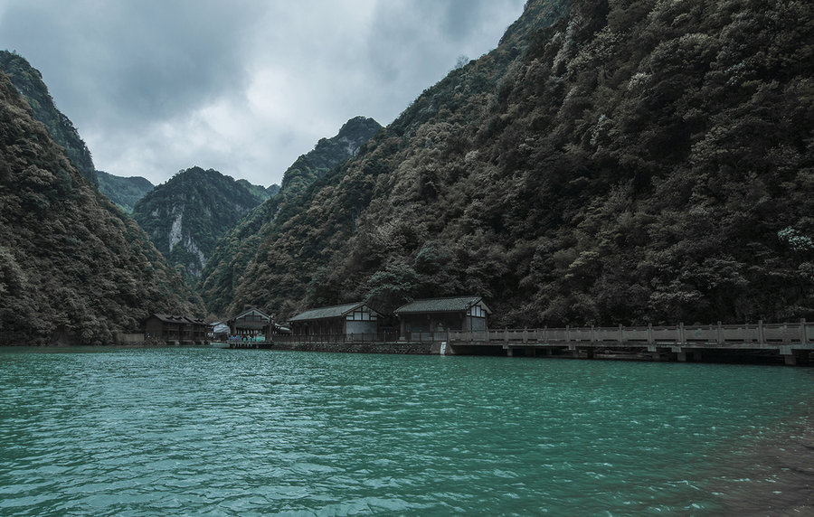 【幽静的南川神龙峡风景区摄影图片】重庆南川