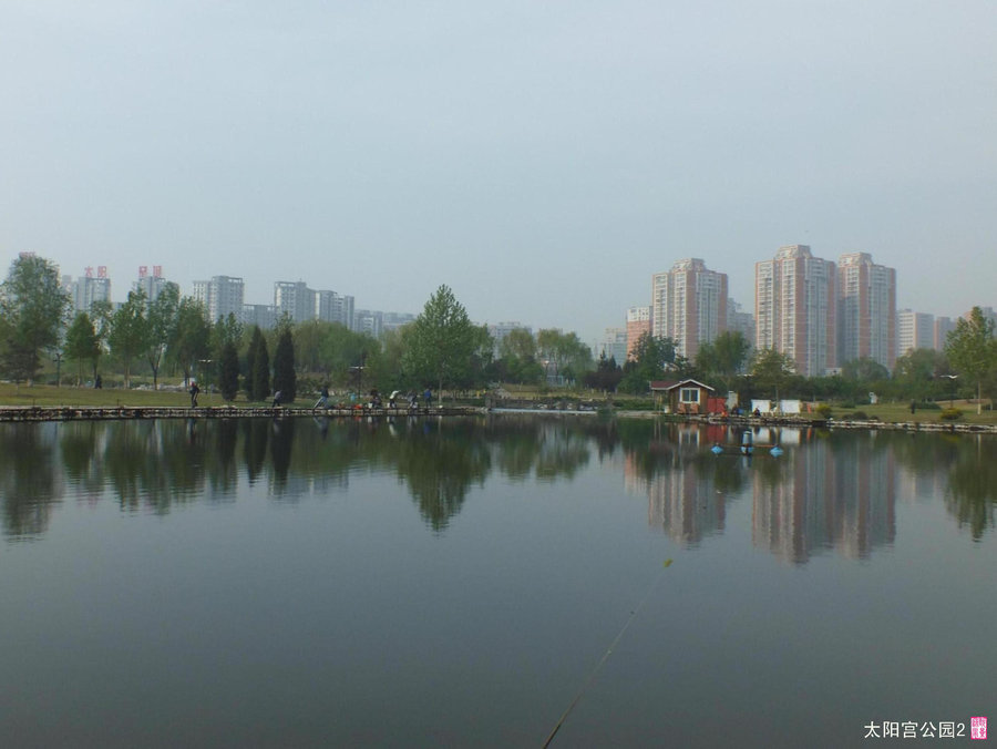 【北京五环路内沿水观景二14摄影图片】坝河