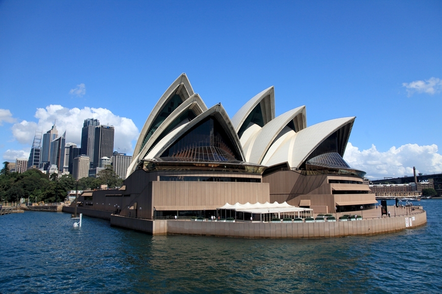 【悉尼歌剧院外景摄影图片】澳大利亚风光旅游