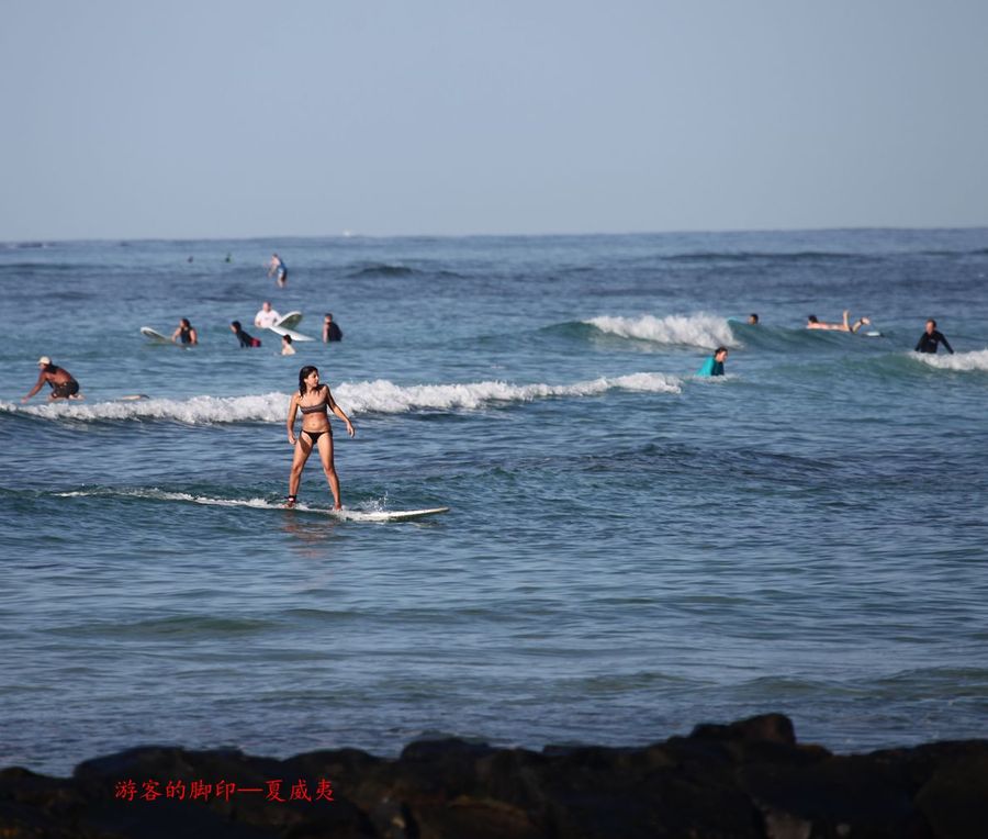 【冲浪(1)-美国夏威夷瓦胡岛摄影系列之六摄影