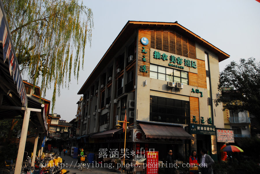 【桂林 阳朔西街 白天 夜景摄影图片】风光旅游