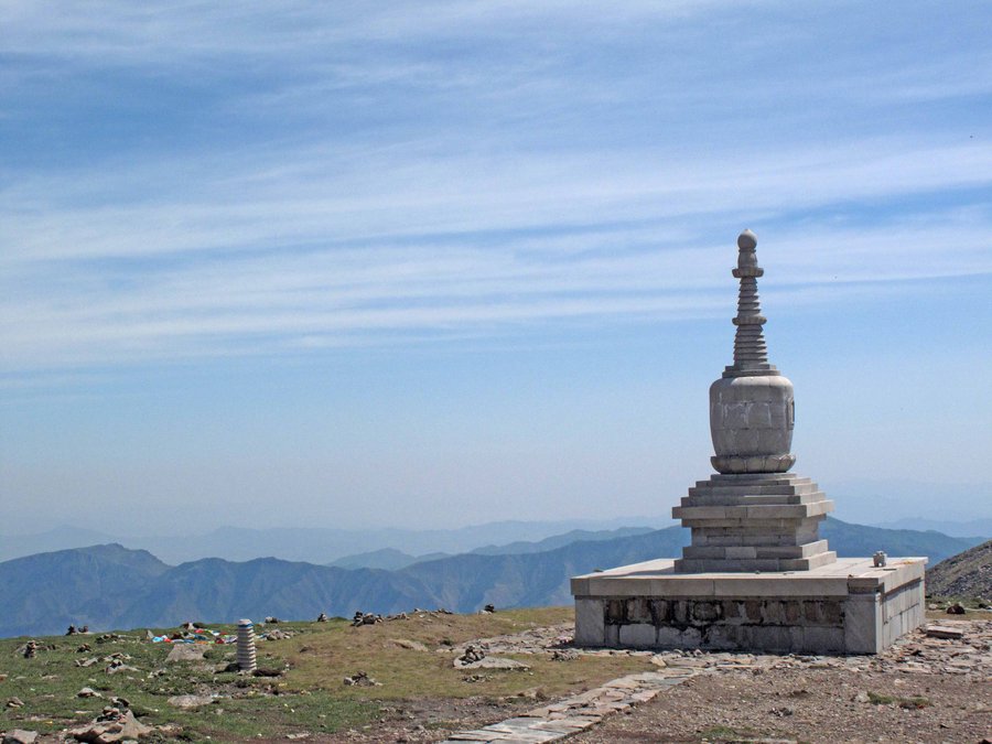 五台山风光北台