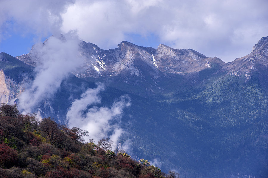 【《九顶山风光》摄影图片】四川茂县风光旅游