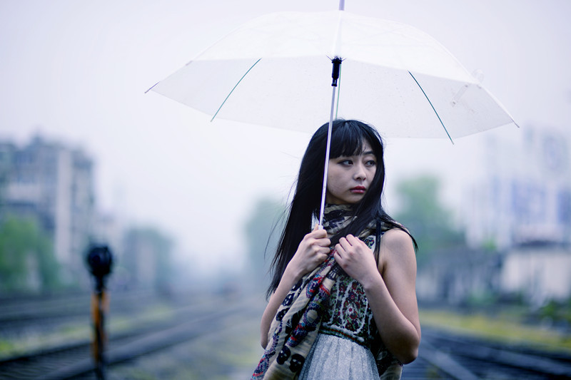 【十七岁的雨季摄影图片】四美塘人像摄影