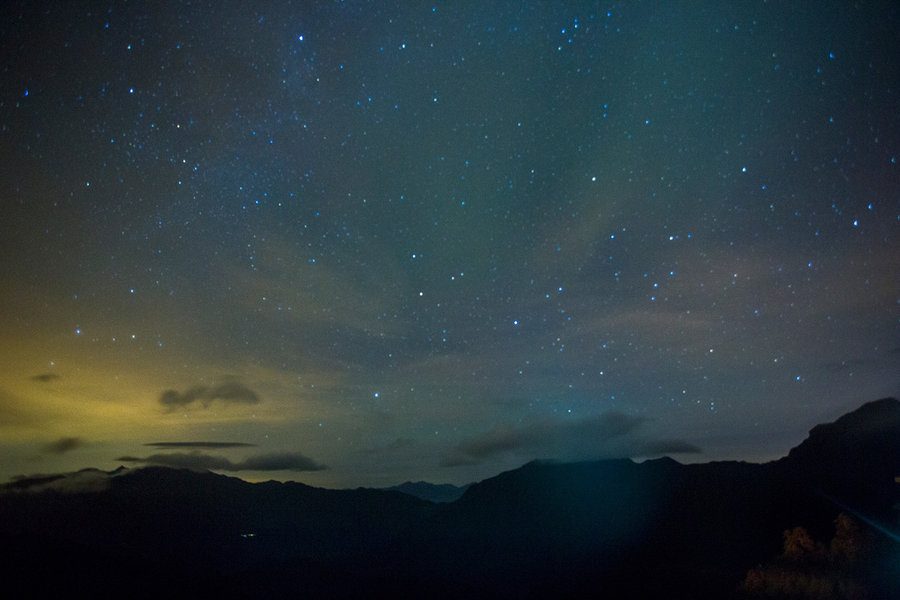 合欢山星空