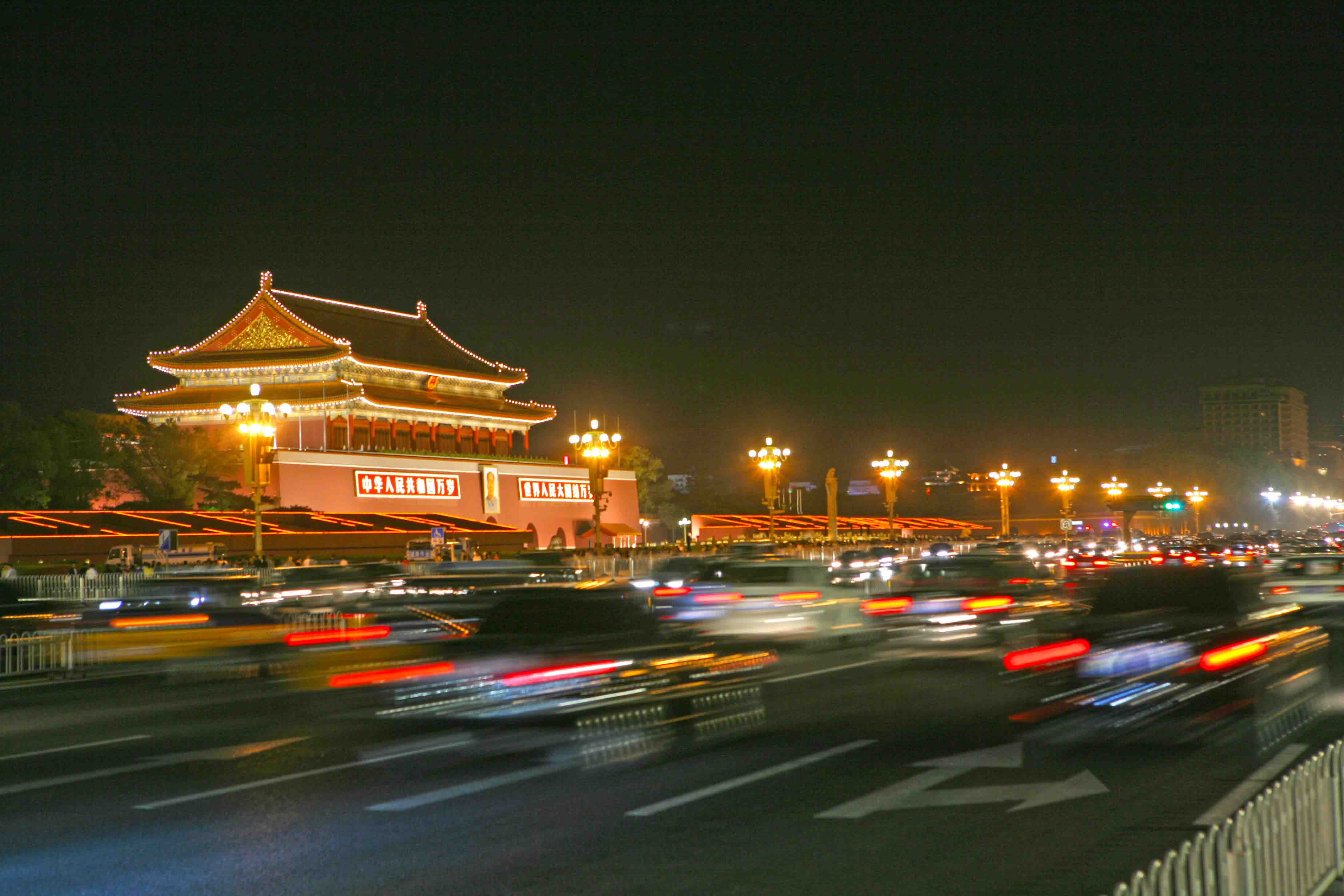 【北京夜景摄影图片】北京风光摄影_gaoqiusuo_太平洋