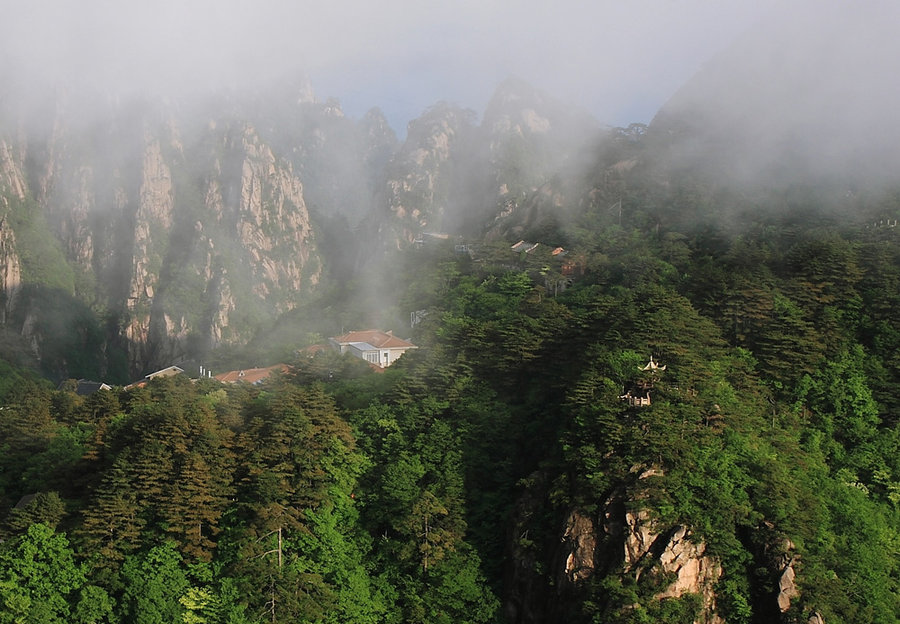 【黄山之巅游目骋怀摄影图片】黄山生态摄影