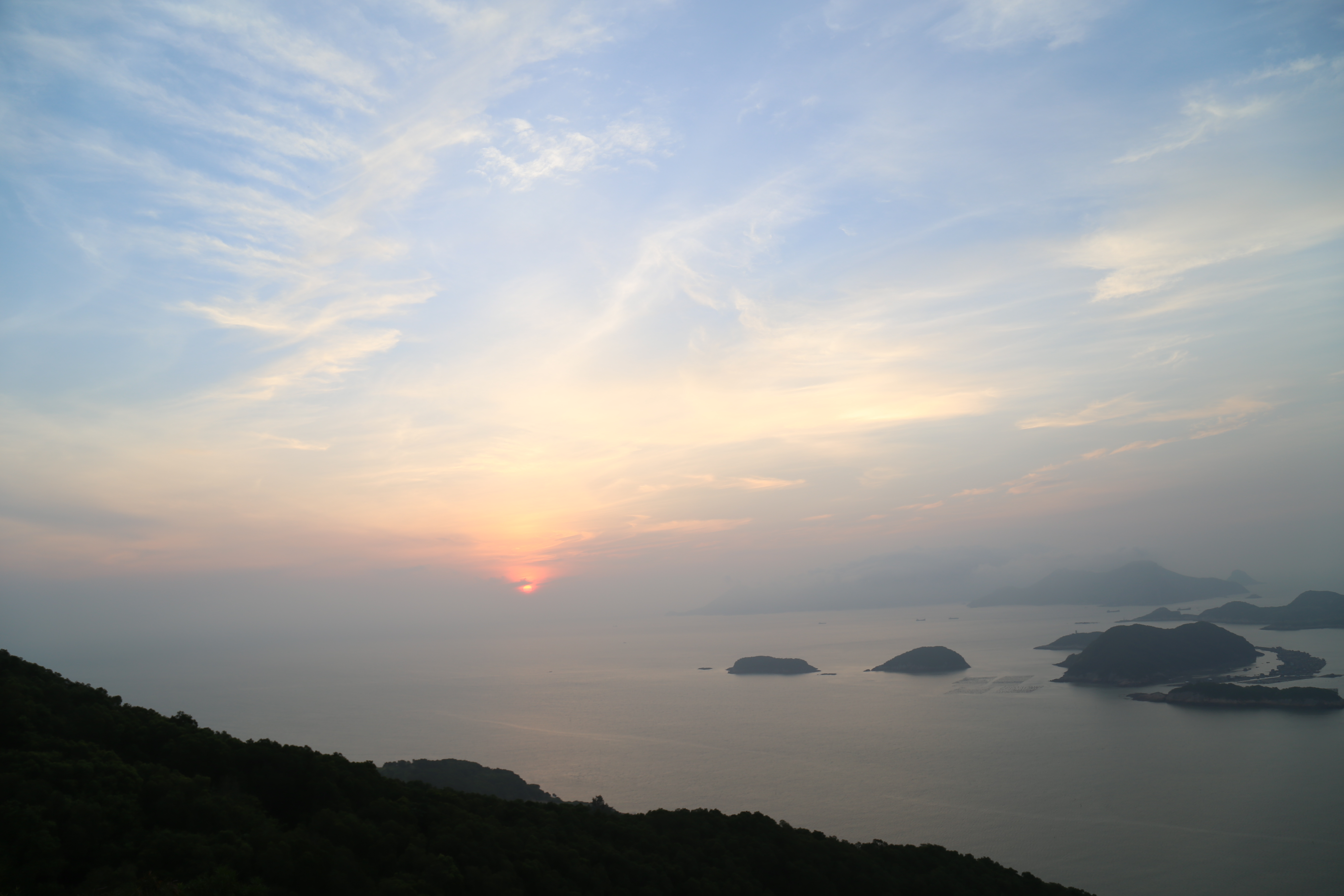 福建霞浦三沙花竹日出