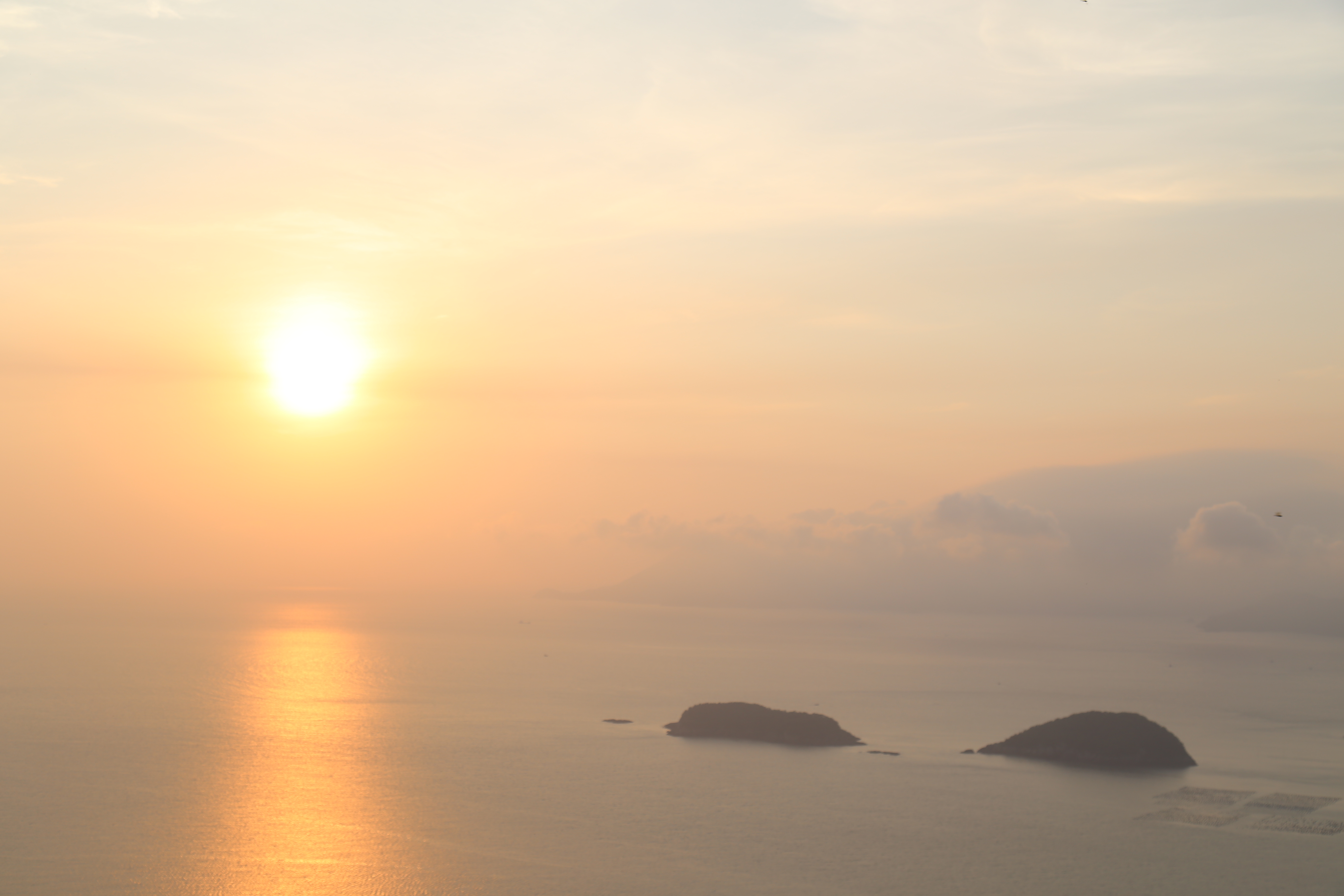 福建霞浦三沙花竹日出