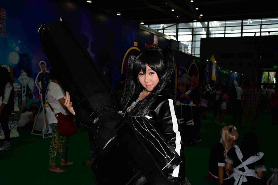 cosplay国际会展,cosplay表演 【2014动漫展cosplay摄影图片】会展中心人像摄影_沙