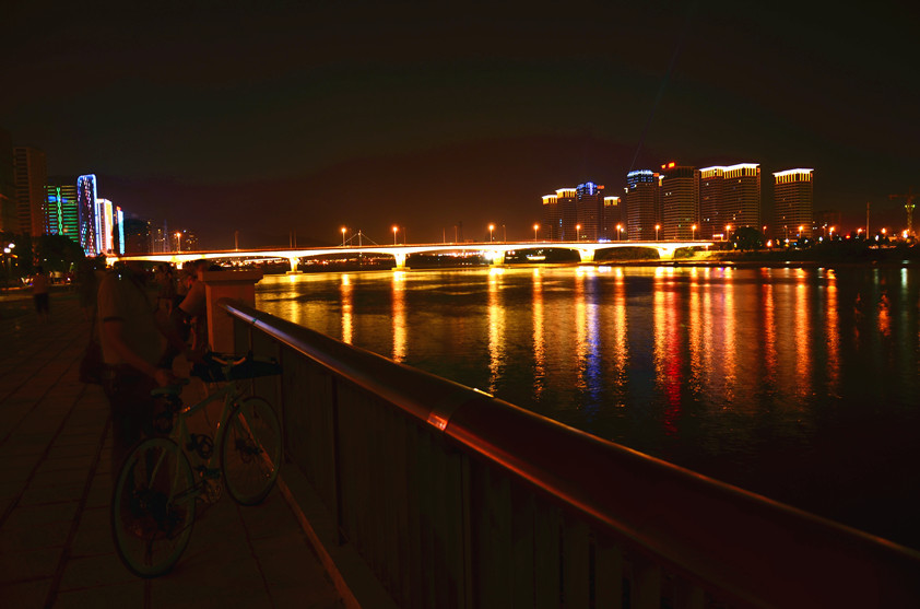 闽江夜景