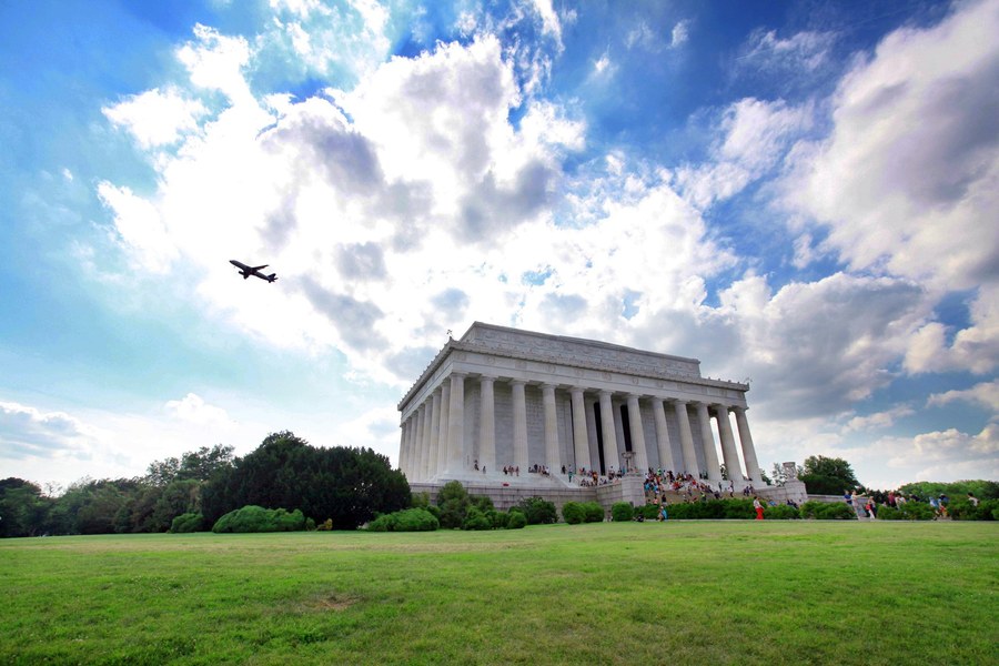 【林肯纪念堂摄影图片】美国华盛顿特区风光旅