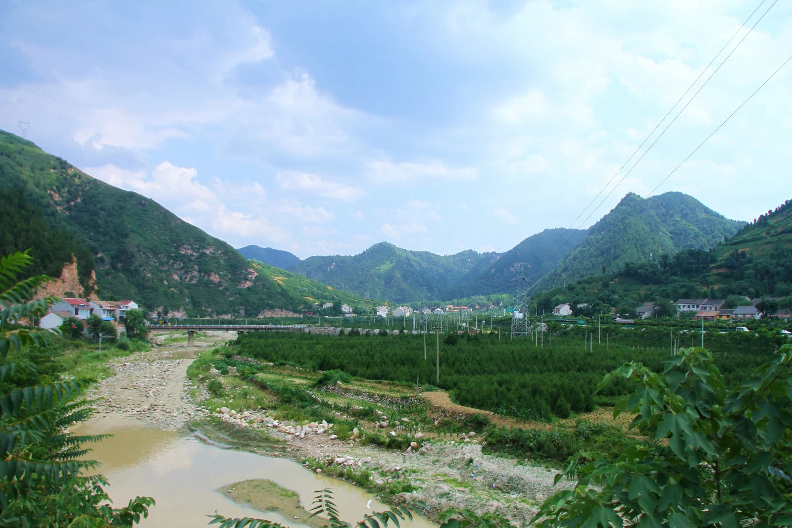 摄影图片】蓝田辋川风光摄影_天地