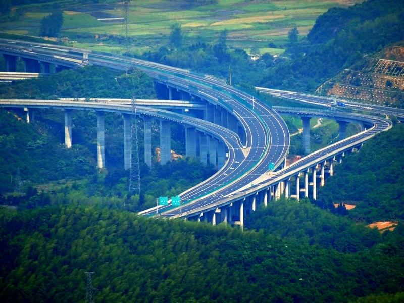 【夏蓉高速汝郴段的桥摄影图片】汝城至郴州纪