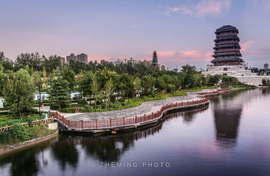 汉城湖大风阁