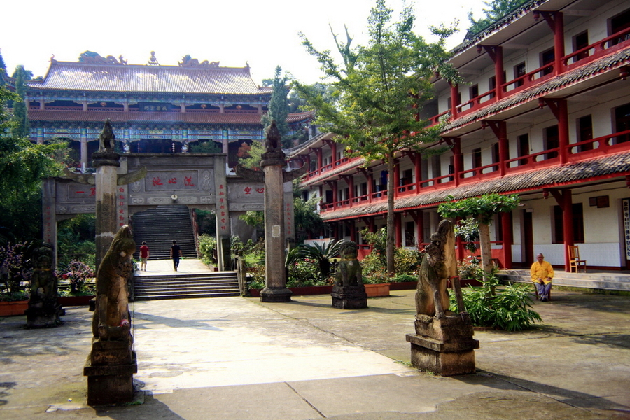 【丹景山佛山寺摄影图片】四川省彭州市丹景山风光_大