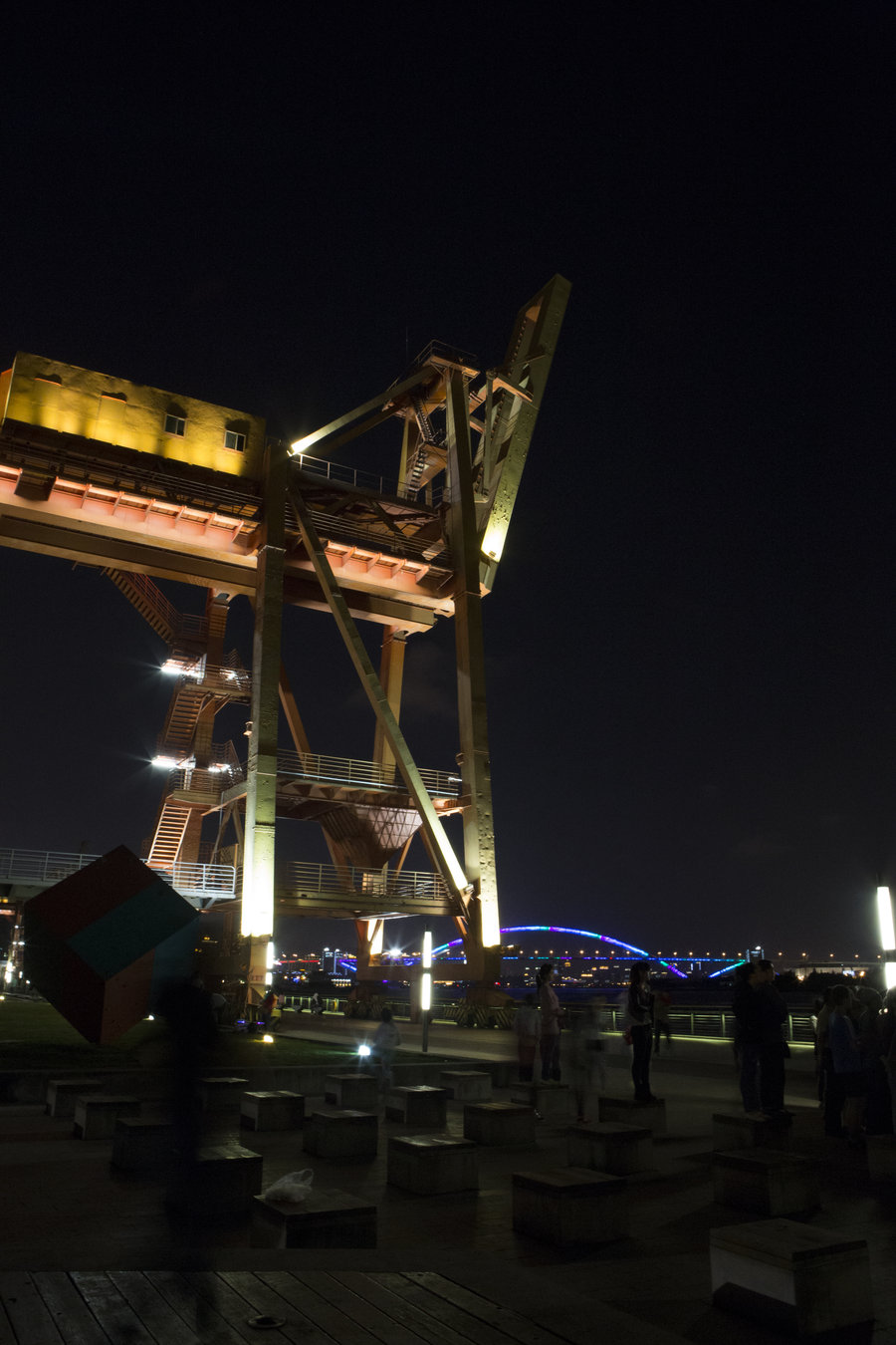 徐汇滨江夜景