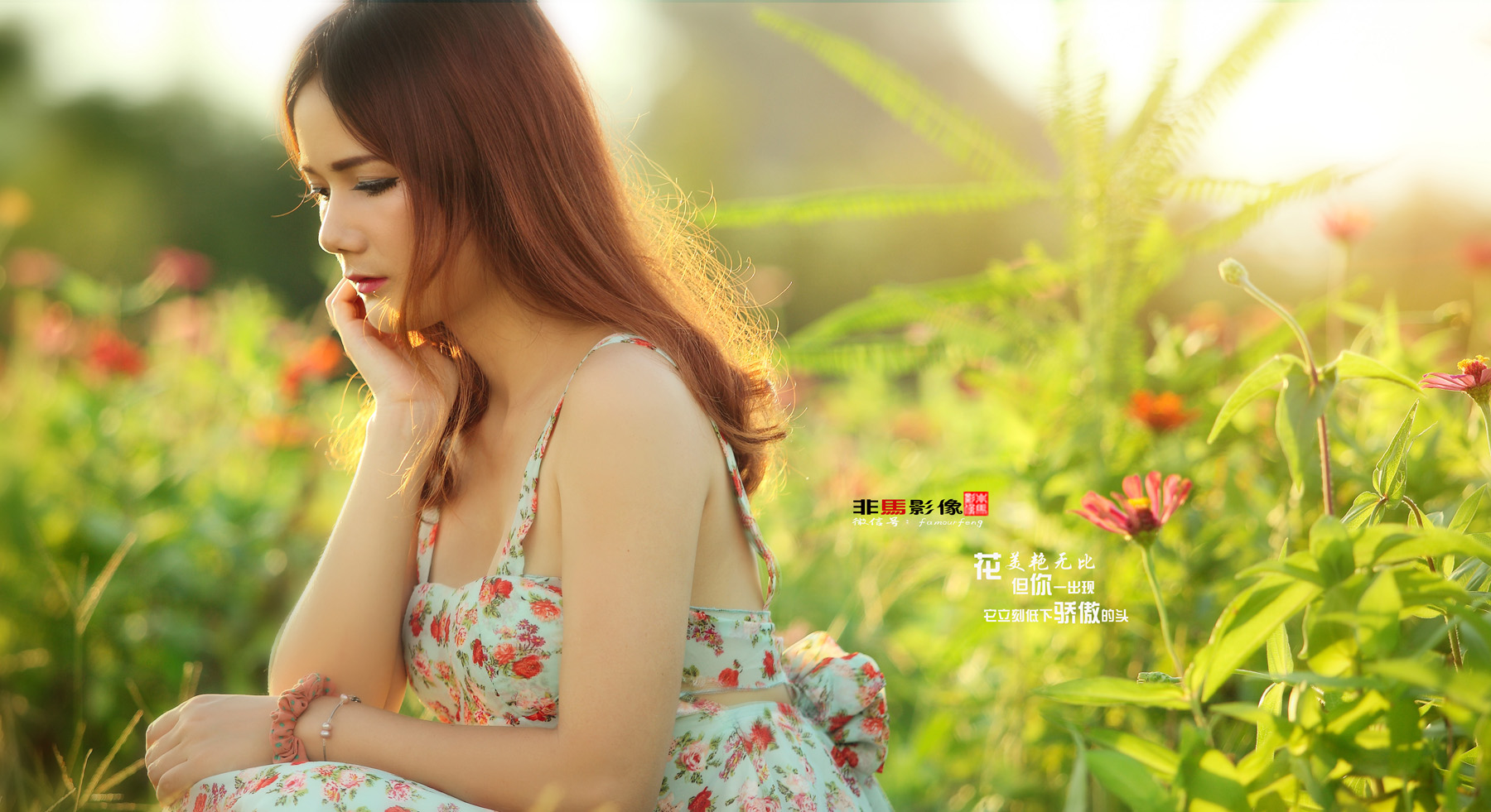 逆光唯美人像《美美》