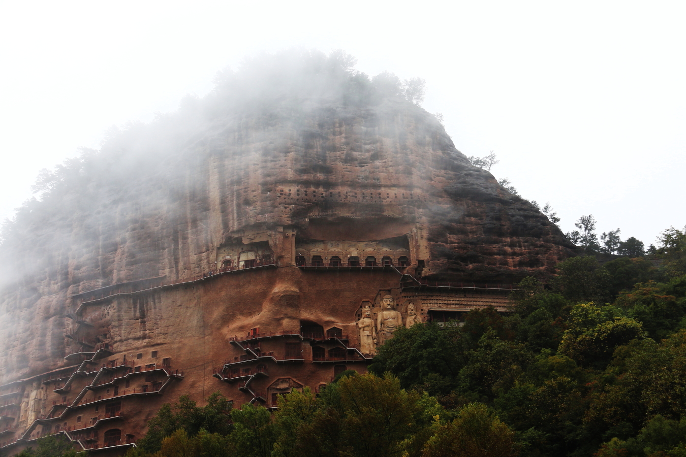 西行游记之(三)麦积烟雨