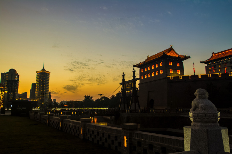 【西安南门夜景摄影图片】西安生活摄影_太平洋电脑网摄影部落