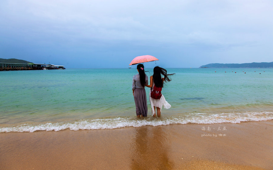 【海南-碧海蓝天沙滩摄影图片】风光旅游摄影