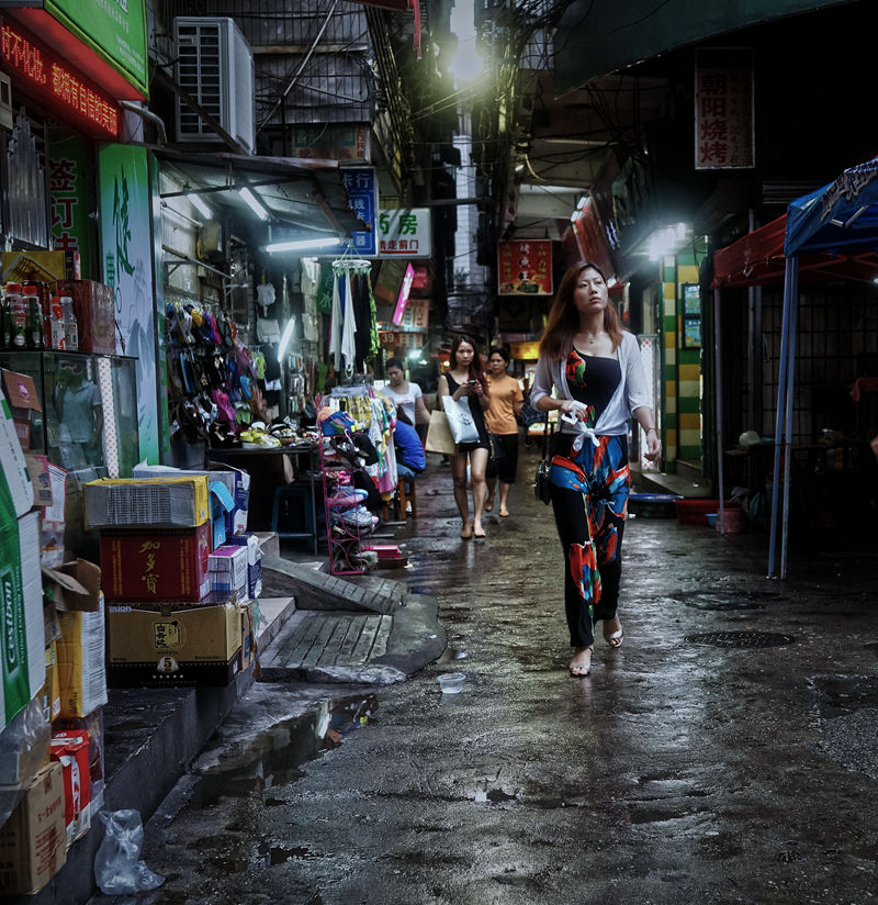 【【雨后·城中村】摄影图片】广州石牌纪实摄影_子