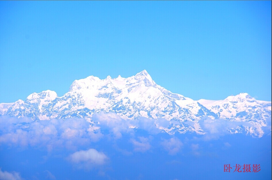 喜马拉雅山系列―航拍珠峰之一