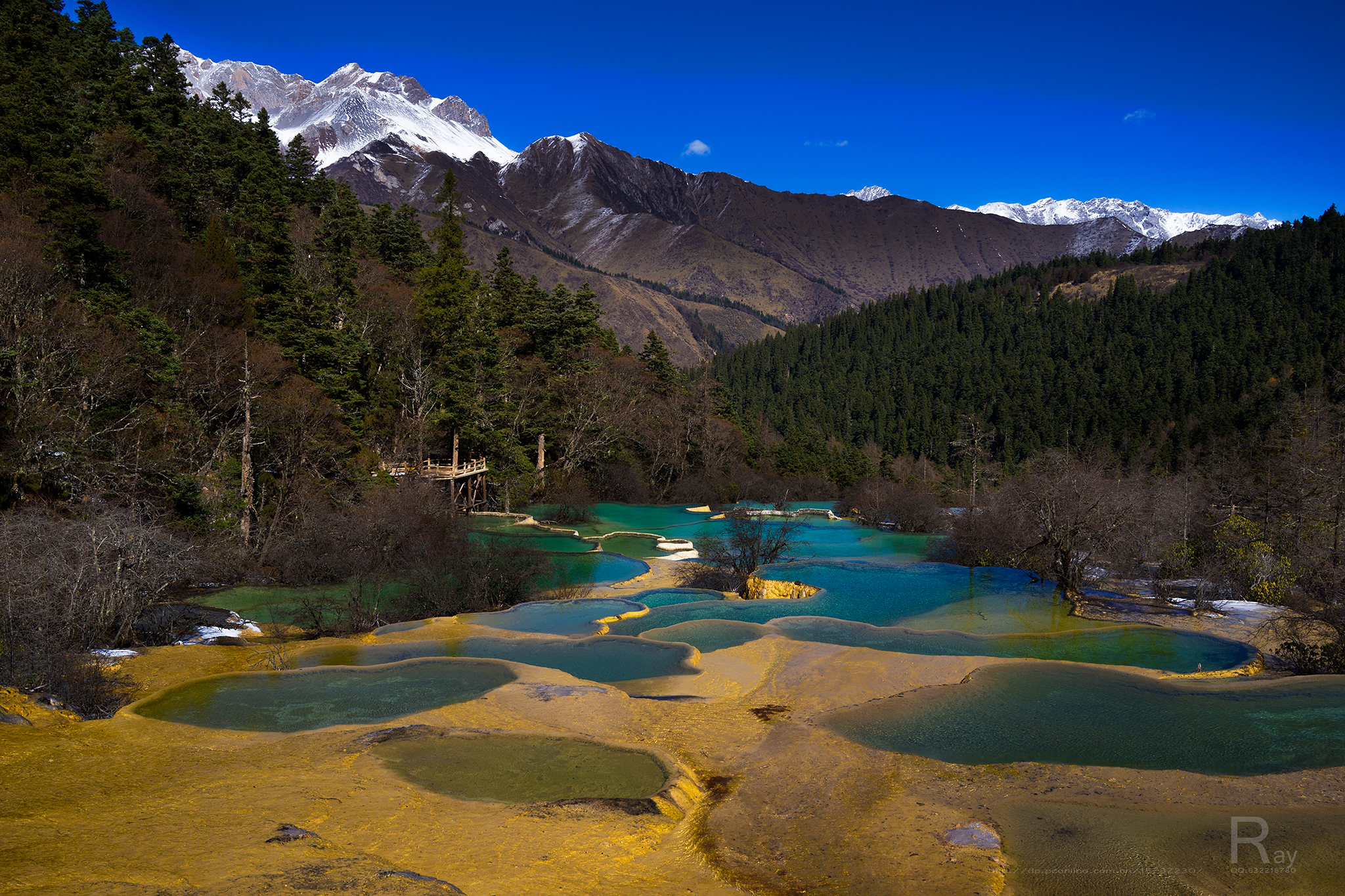 九寨黄龙几张旅游照