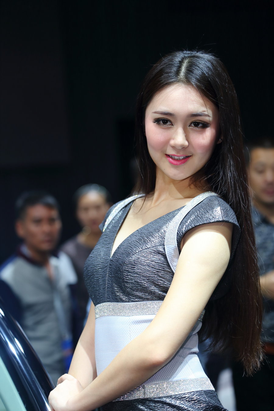 2014广州车展亮丽模特