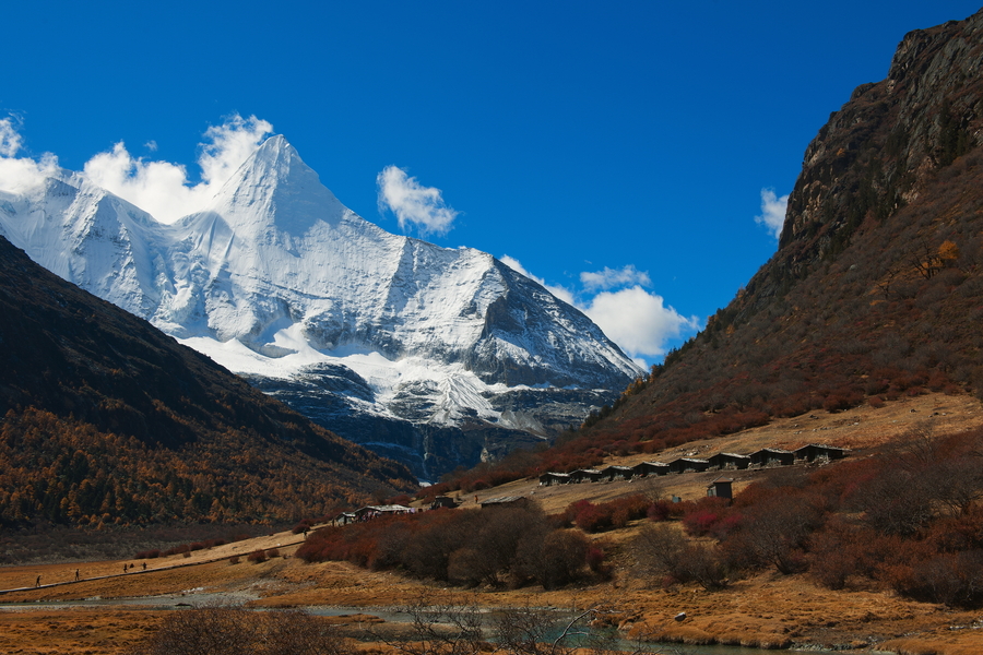 【央迈勇神山摄影图片】四川稻城风光旅游摄影