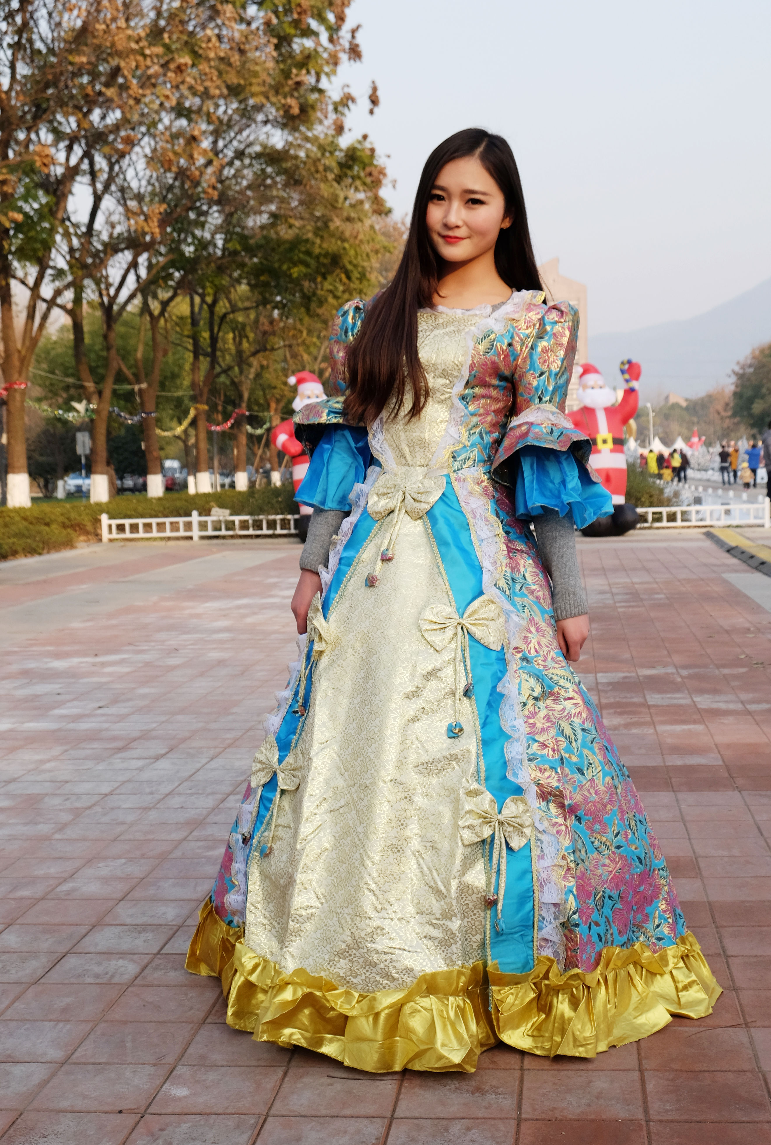 20141224圣诞节活动模特组图