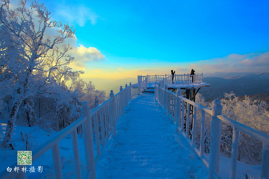 人间仙境 中国雪谷