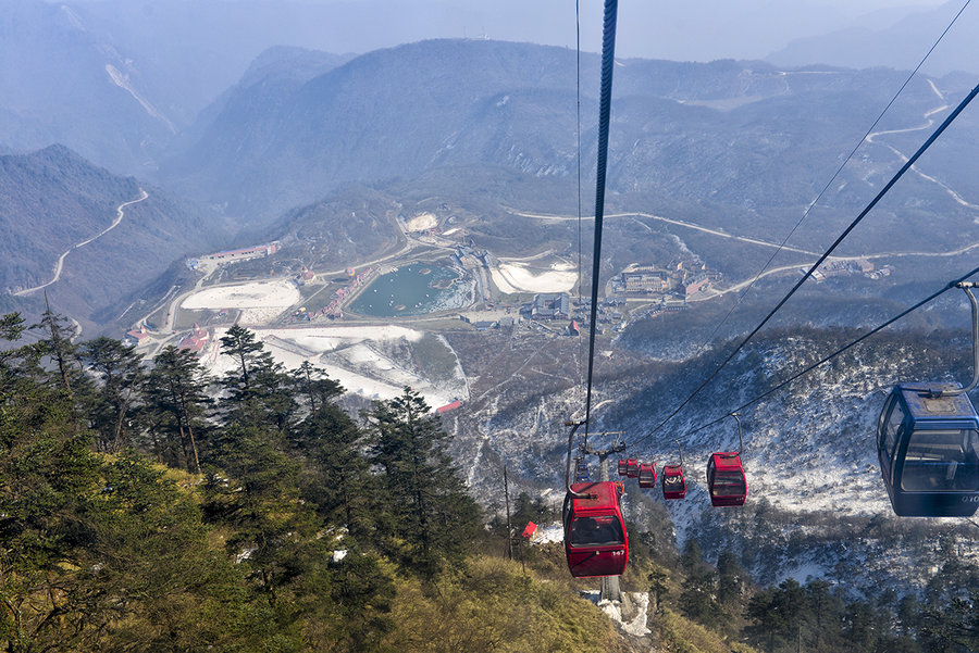 15年元旦-(西岭雪山风光片)