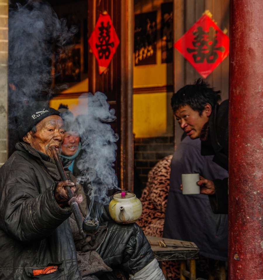 淮北临涣老茶楼里的一组人物 (共p)