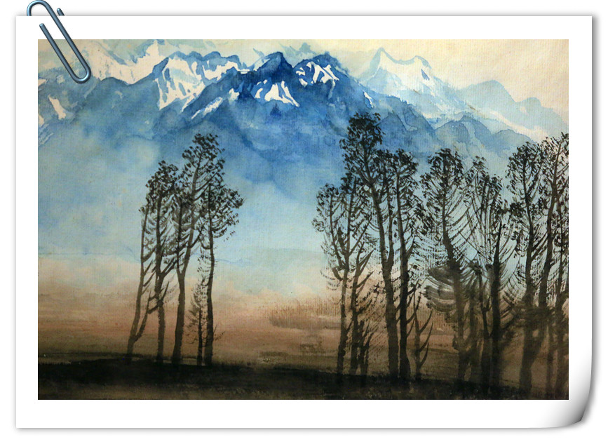 观展—中国水彩画-3