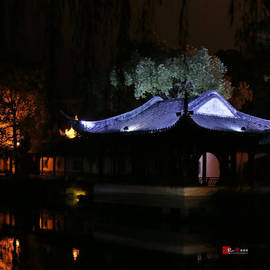 临海东湖夜色-高感手持