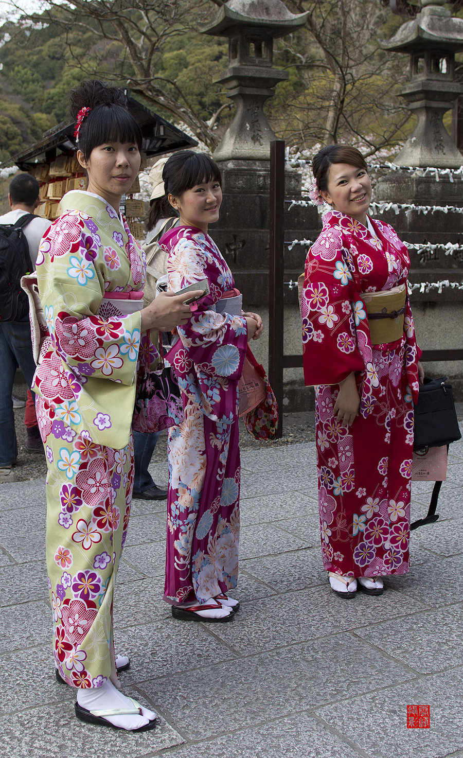 【在那樱花盛开的地方-清水寺摄影图片】京都