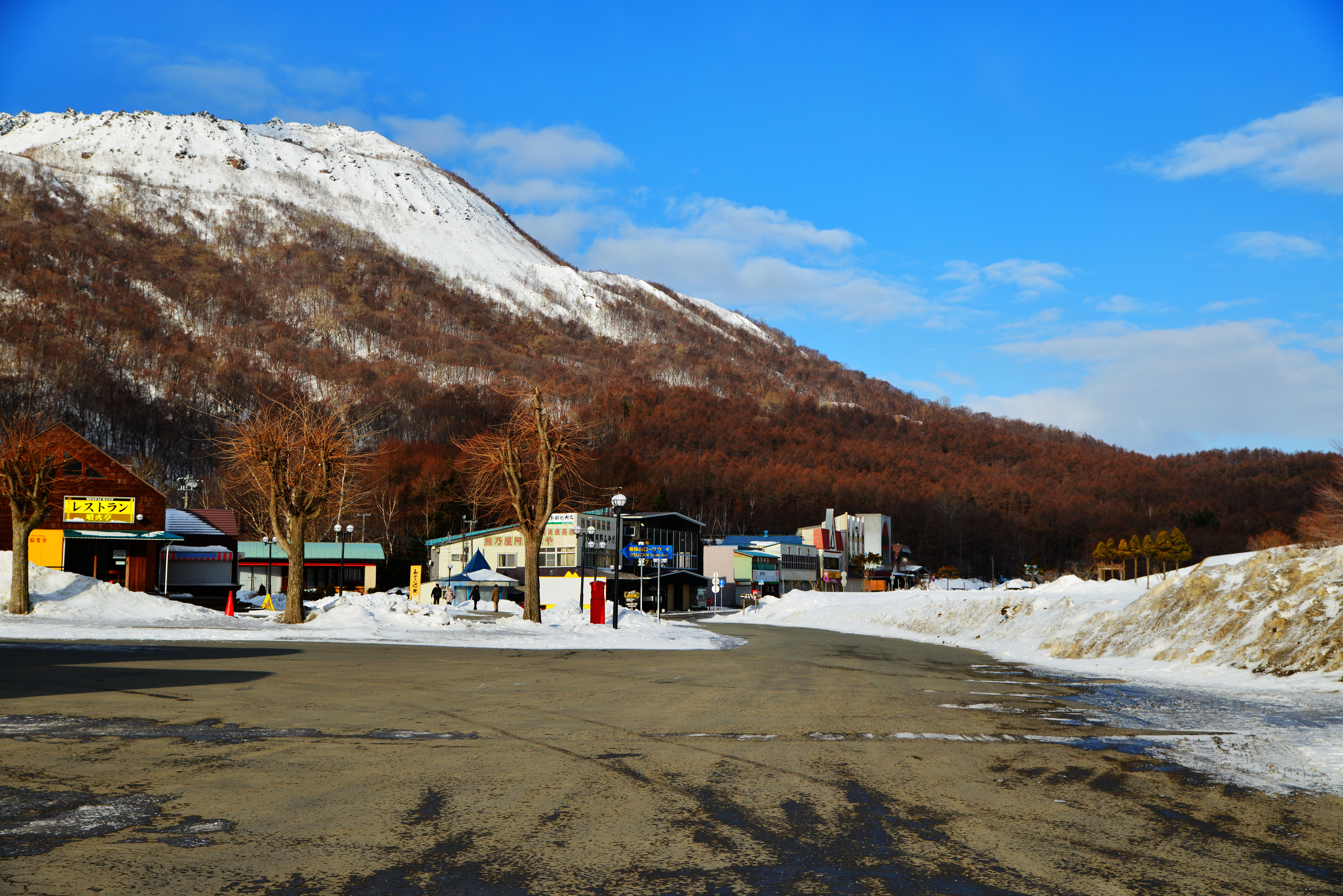 北海道昭和新山—活火山