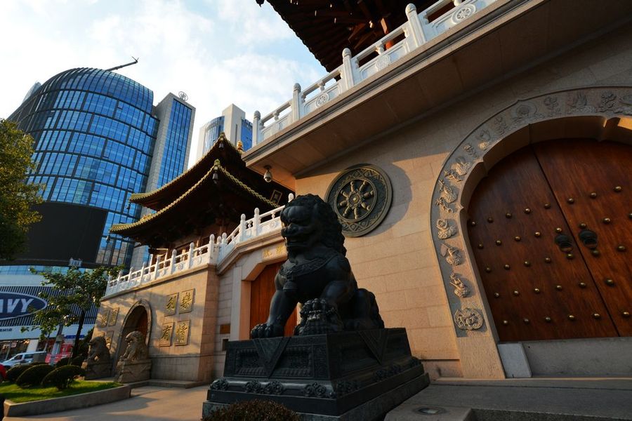 我眼中的的静安寺