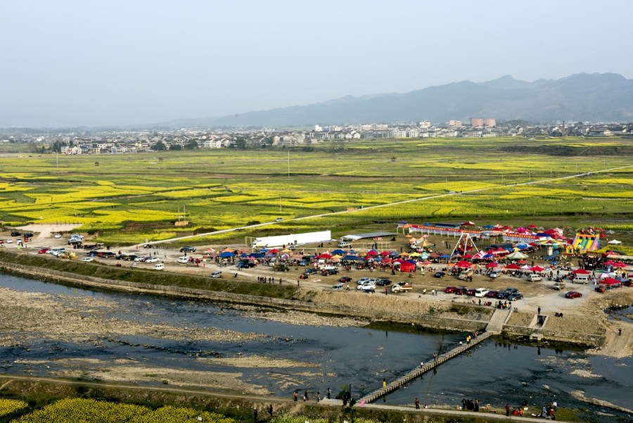 【龙凤花海摄影图片】重庆秀山清溪场镇风光摄影_电脑