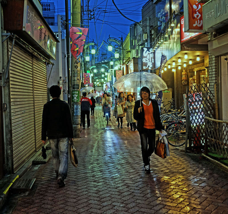 东京高圆寺街